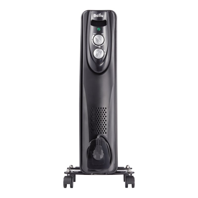 Масляный радиатор Ballu Classic black BOH/CL-07BRN 1500 (7 секций) фото 5