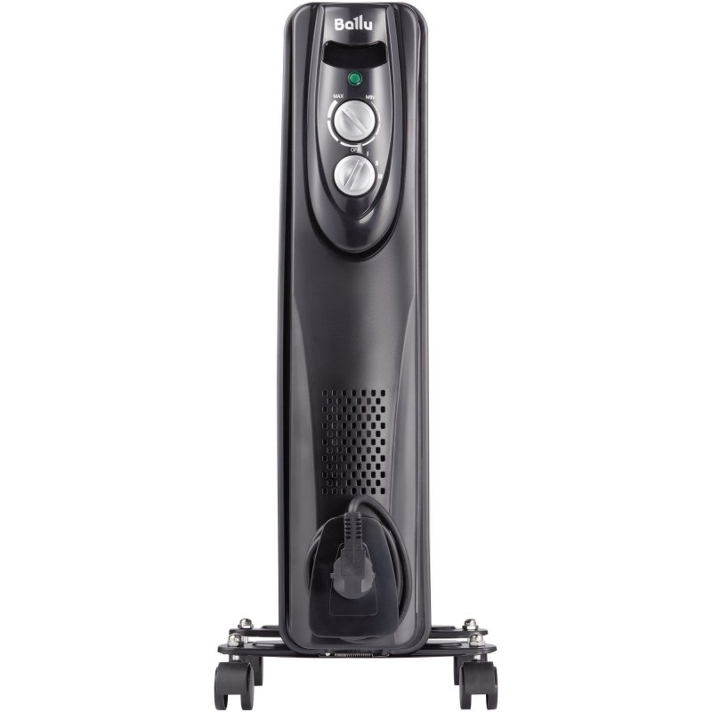 Масляный радиатор Ballu Classic black BOH/CL-09BRN 2000 (9 секций) фото 5