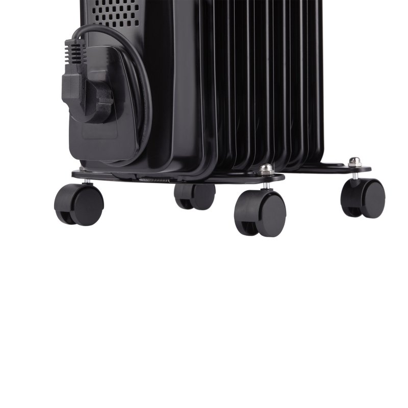 Масляный радиатор Ballu Classic black BOH/CL-09BRN 2000 (9 секций) фото 2