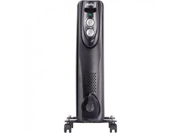 Масляный радиатор Ballu Classic black BOH/CL-09BRN 2000 (9 секций)