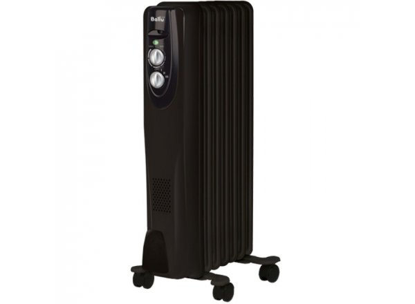 Масляный радиатор Ballu Classic black BOH/CL-07BRN 1500 (7 секций)